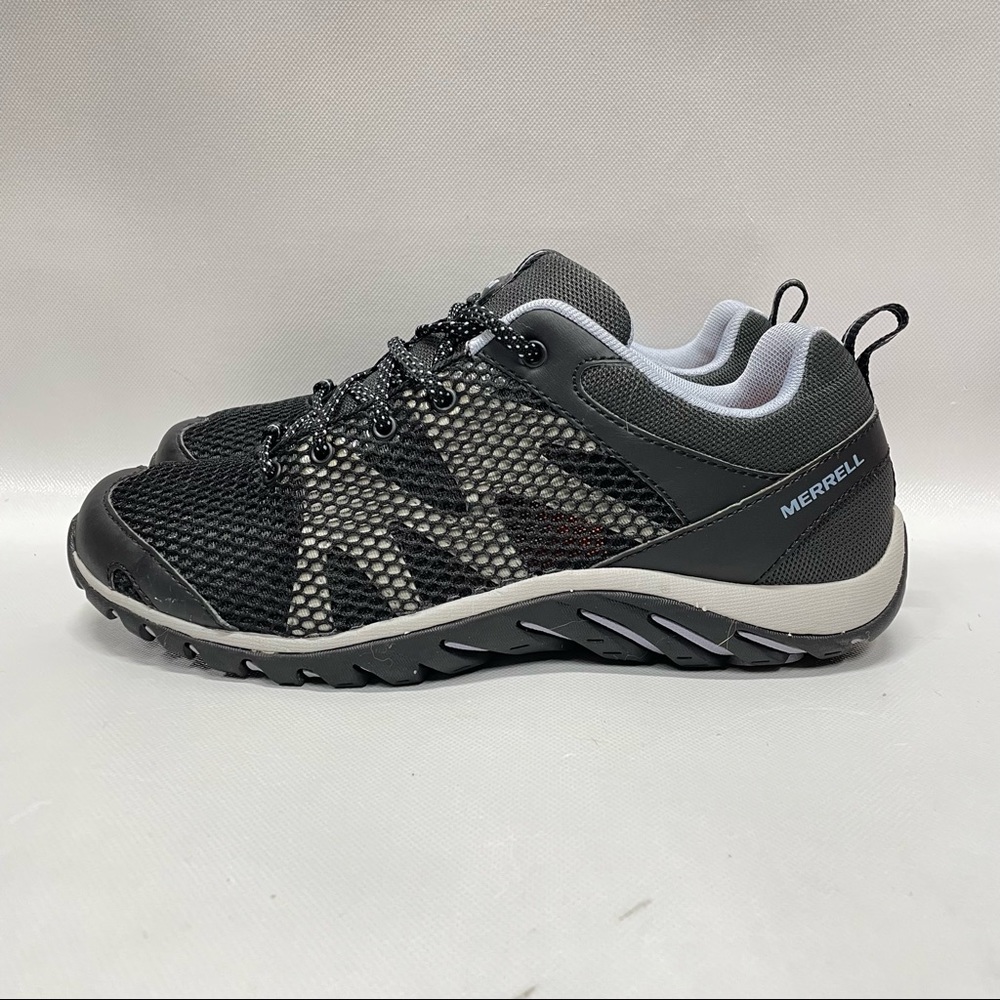 Merrell Rapidbow Black Mesh Hiking Athletic Shoes 2165669 Women’s Size 9